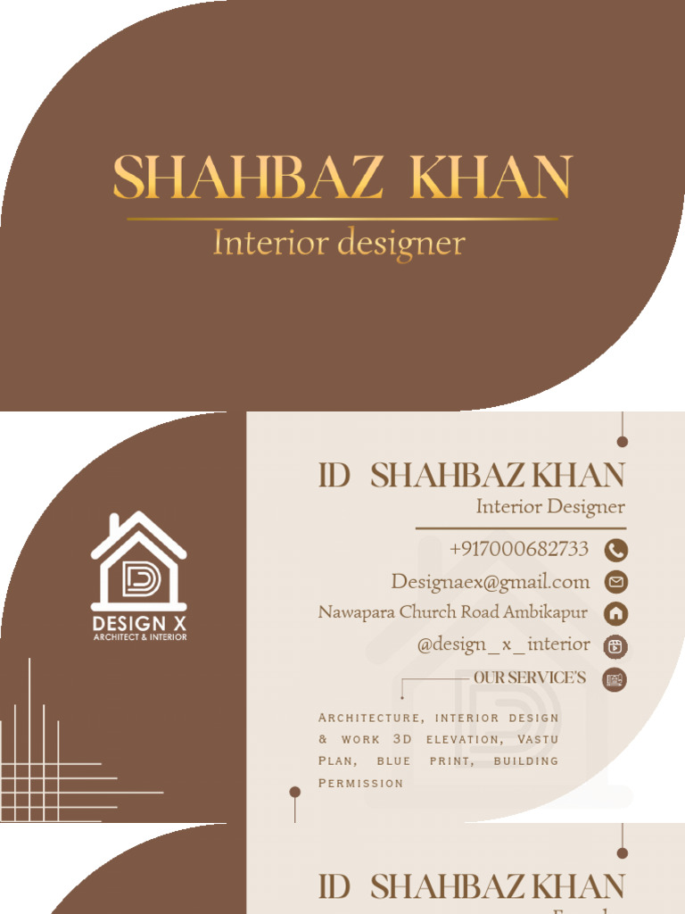 Shahbaz Khan Interior Design Services | PDF