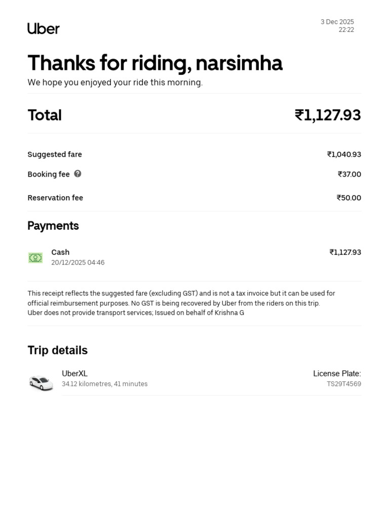 Uber 20 12 2025 | PDF