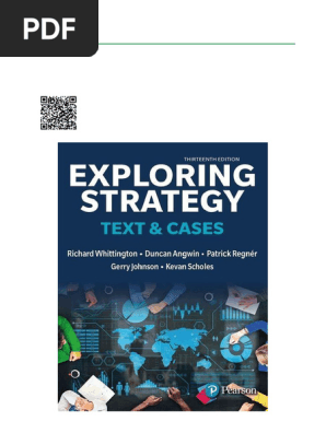 Exploring Strategy: Text & Cases 13th Ed. | PDF