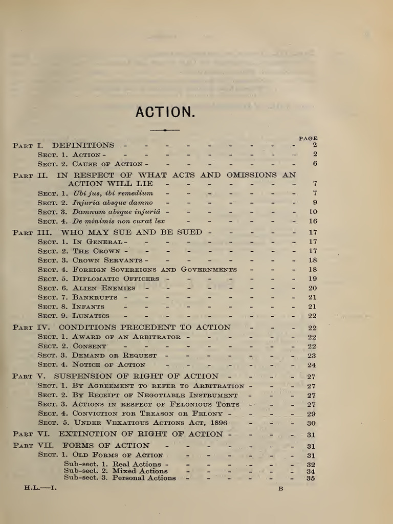 Legal Definitions of Action Types | PDF | Legal Remedy | Lawsuit
