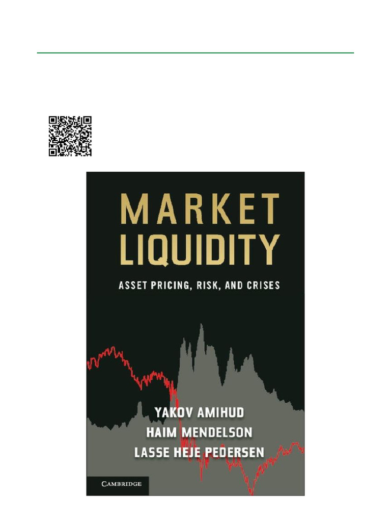 Market Liquidity Asset Pricing, Risk, and Crises ISBN 9780521191760 ...