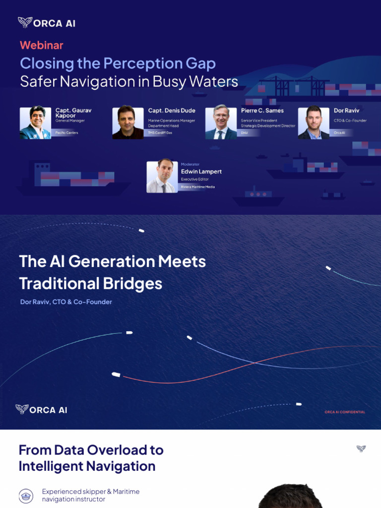 Orca AI Webinar - Closing The Perception Gap | PDF | Artificial ...