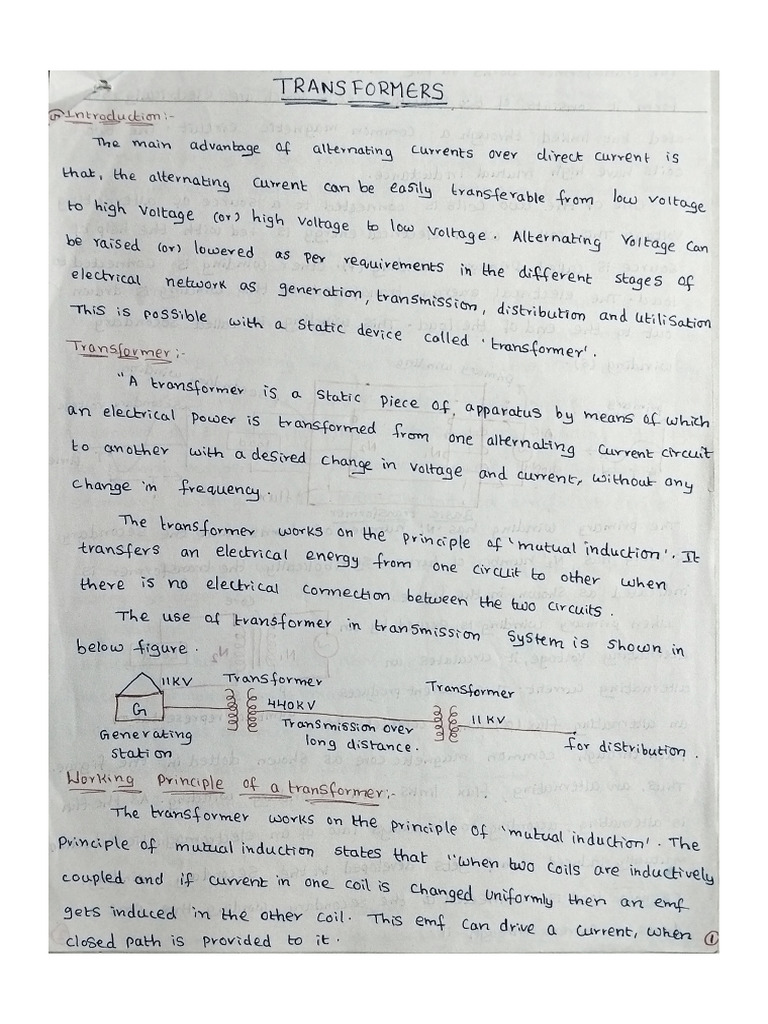 Transformer Efficiency and Voltage Regulation | PDF | Electric Motor ...