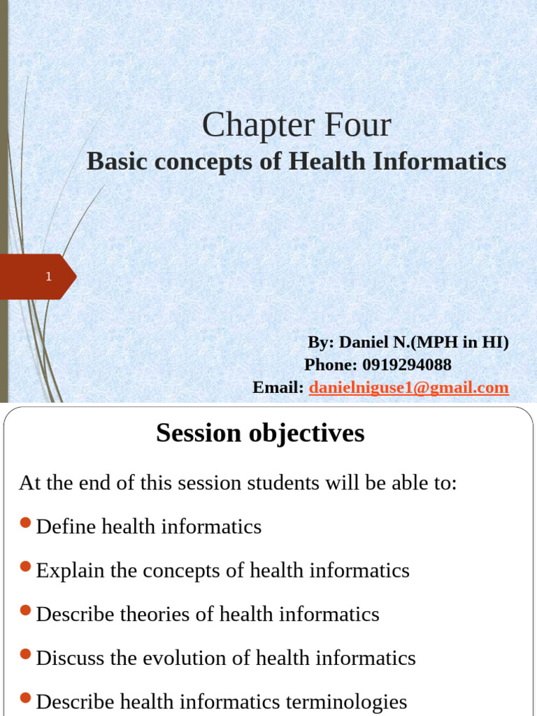 Health Informatics Concepts Explained | PDF | Health Informatics ...
