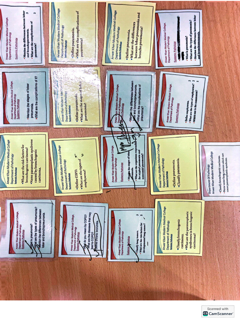 Patho Card Q | PDF