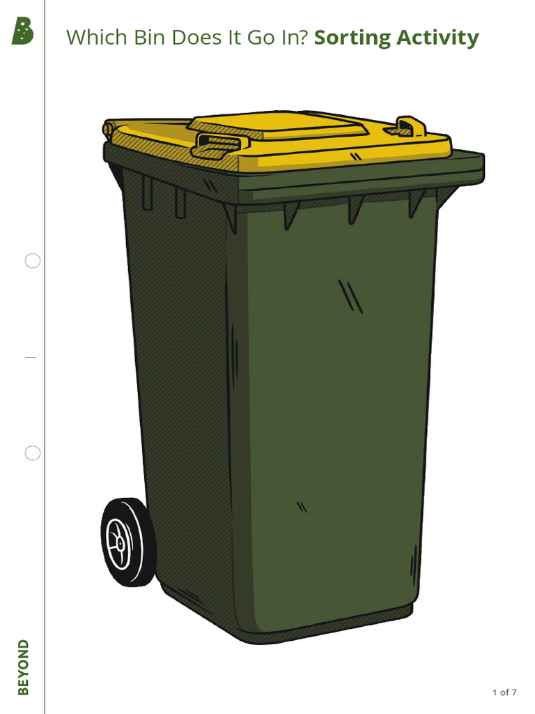 Au SC 1665302045 Which Bin Does It Go in Sorting Activity Ver 1 | PDF