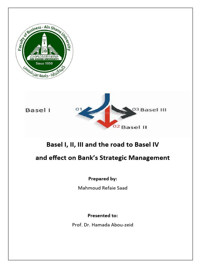 Basel Accords Impact on Bank Strategy | PDF | Basel Iii | Basel Ii