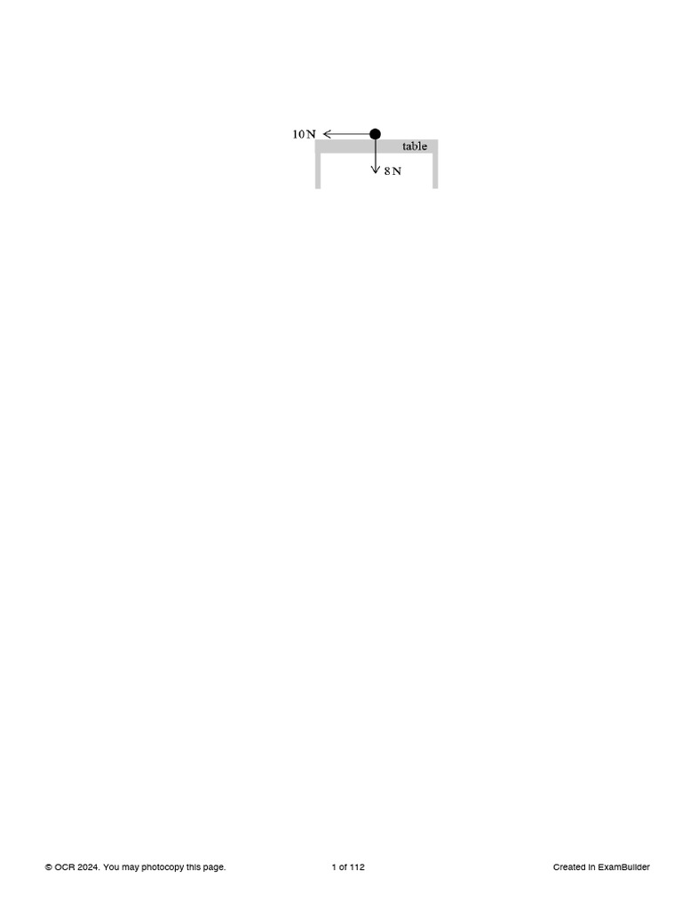 Physics Problems on Forces and Motion | PDF | Force | Acceleration