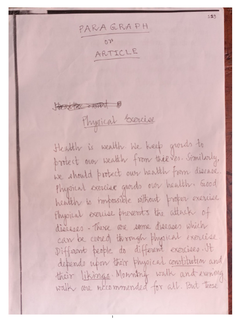 Article Writing Class-9 | PDF