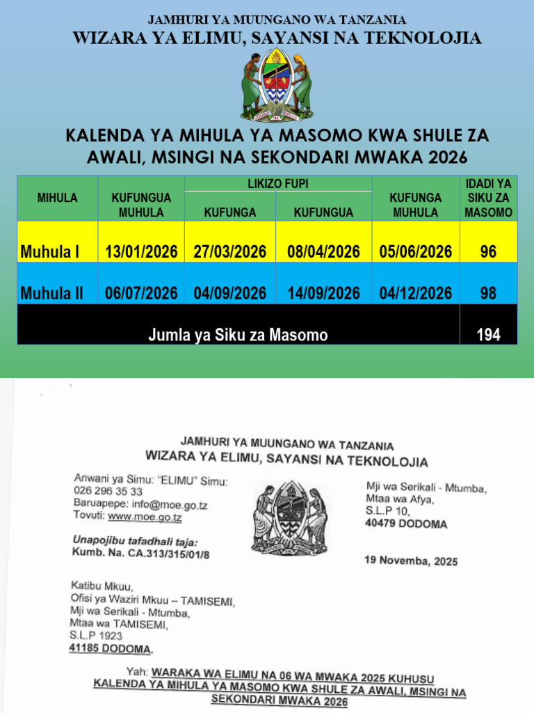 Mihula 2026 | PDF