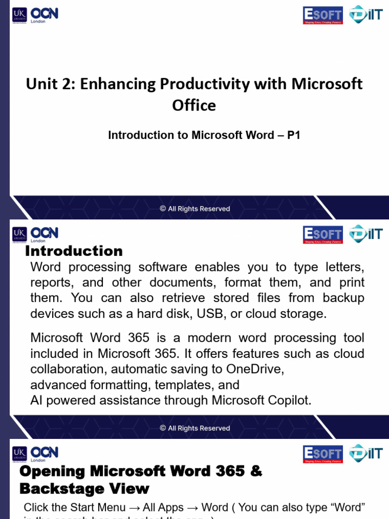 Mastering Microsoft Word 365 Basics | PDF | Microsoft Word | Computer File