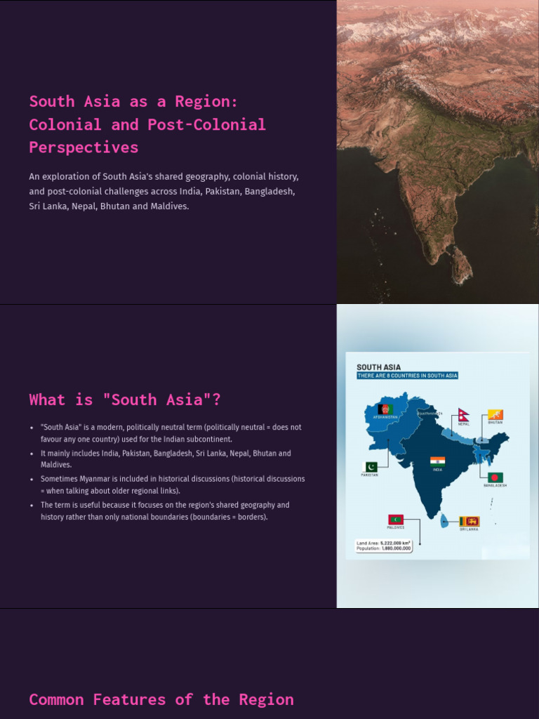 South Asia: Colonial Legacy and Challenges | PDF | South Asia | British ...