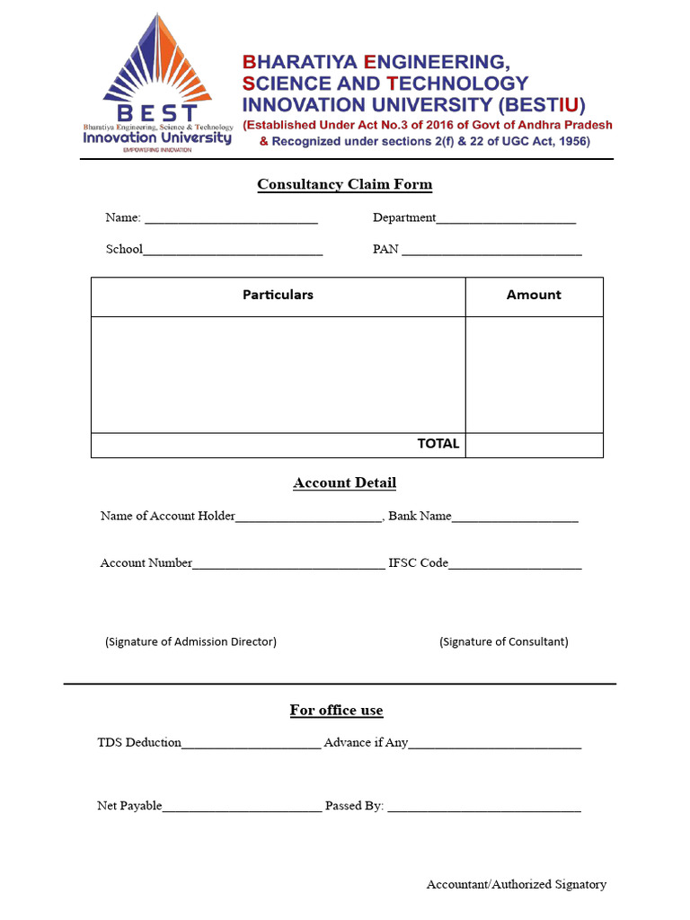 AC Claim Form | PDF