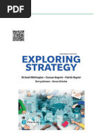 Exploring Strategy: Text & Cases 13th Ed. | PDF