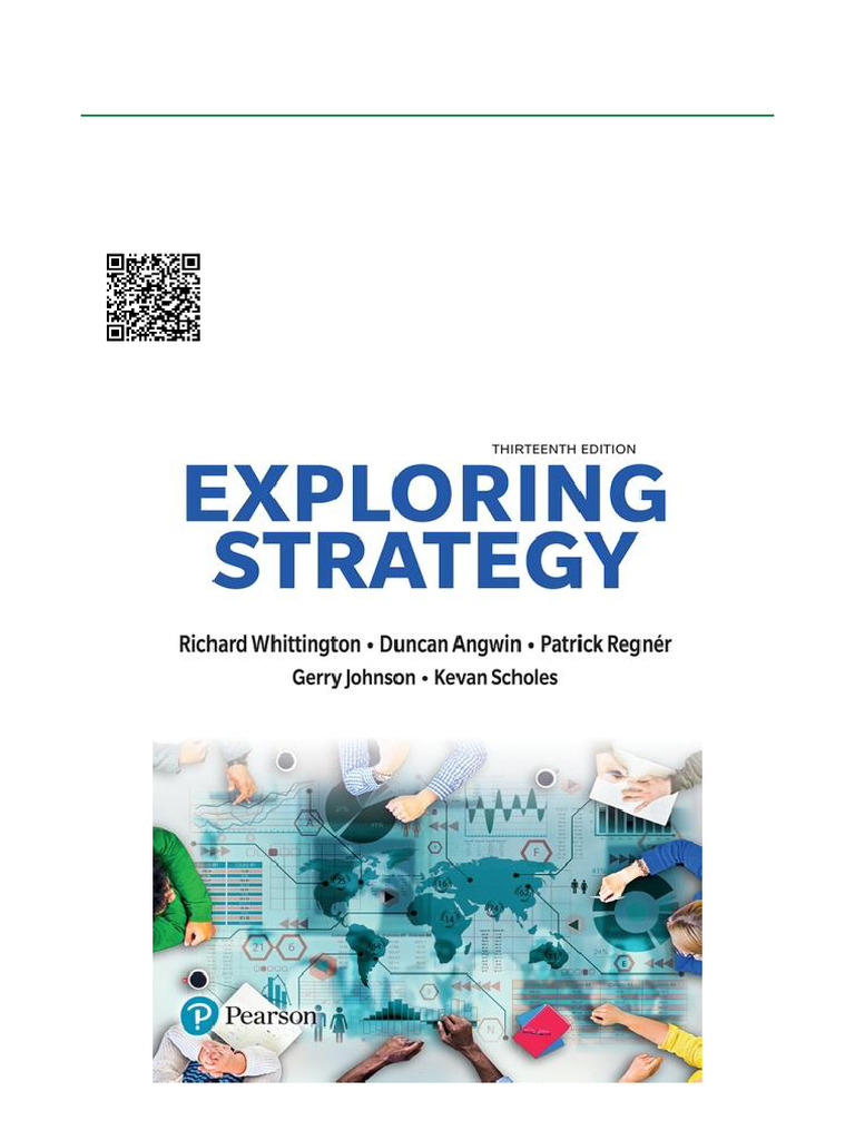 Exploring Strategy 13th Edition Guide | PDF | Copyright | License