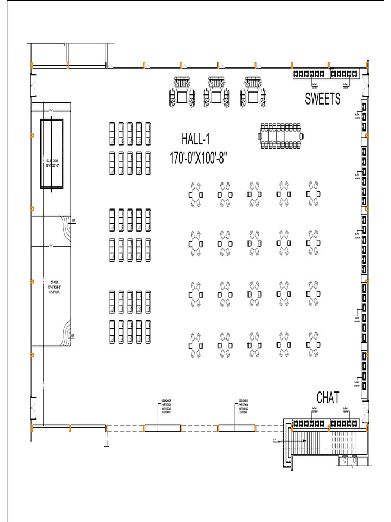 Event Space Layout and Design Plan | PDF | Floors | Pedestrian ...