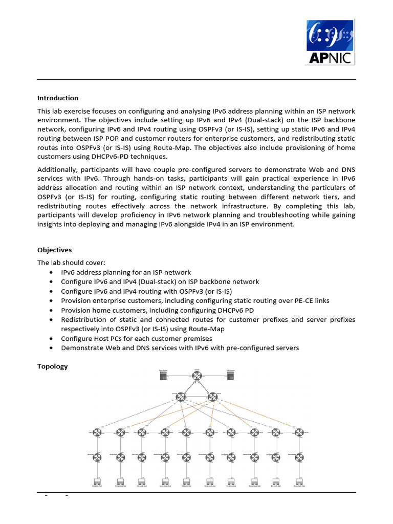 Lab+ +module+9+ +IPv6+Routing+ +task+0+ +Topology+and+Addressing+Plan ...