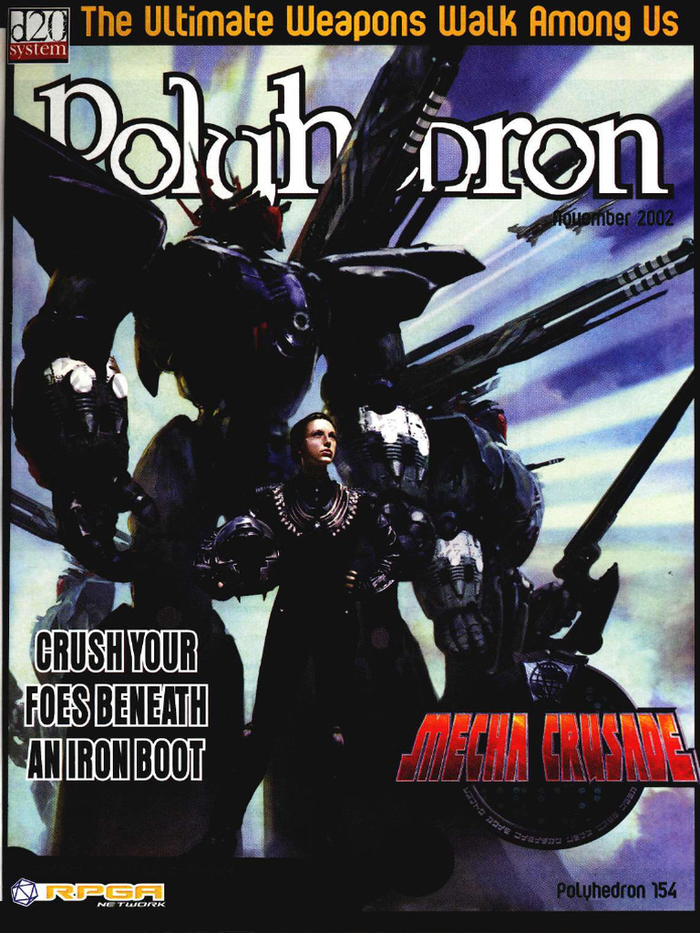 Mecha Crusade: Roleplaying Guide | PDF | Cyborg