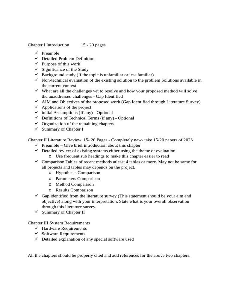 Topics of Chapter I, II & III | PDF
