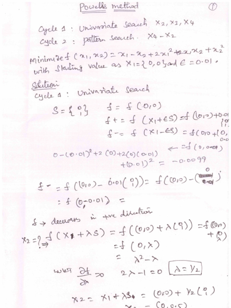 POWELS Method Notes | PDF