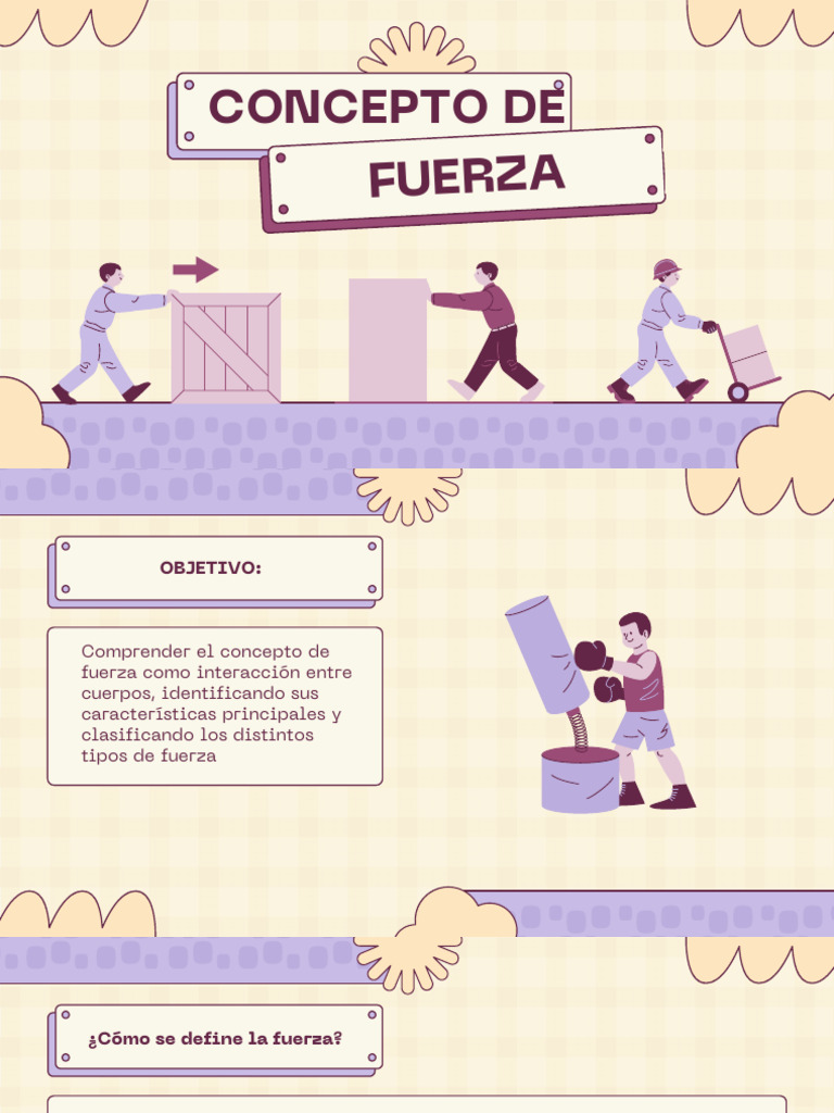 Tipos y Conceptos de Fuerza en Física | PDF | Fuerza | Fricción