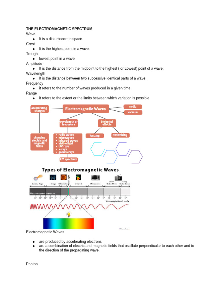The Electromagnetic Spectrum | PDF | Electromagnetic Radiation | Waves