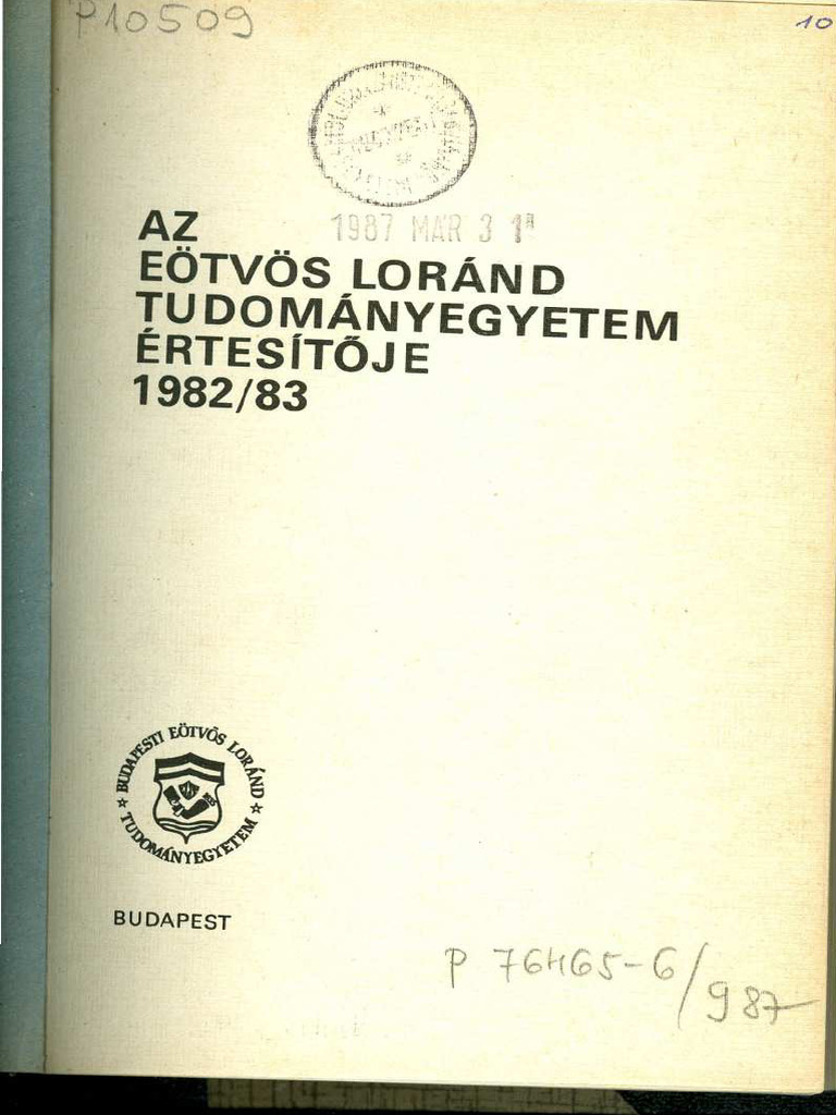 Almanach 1982 1983 | PDF