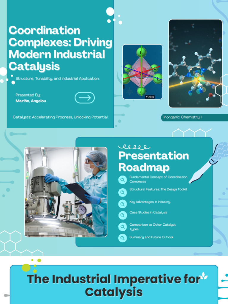 Coordination Complexes in Industrial Catalysis | PDF | Coordination ...