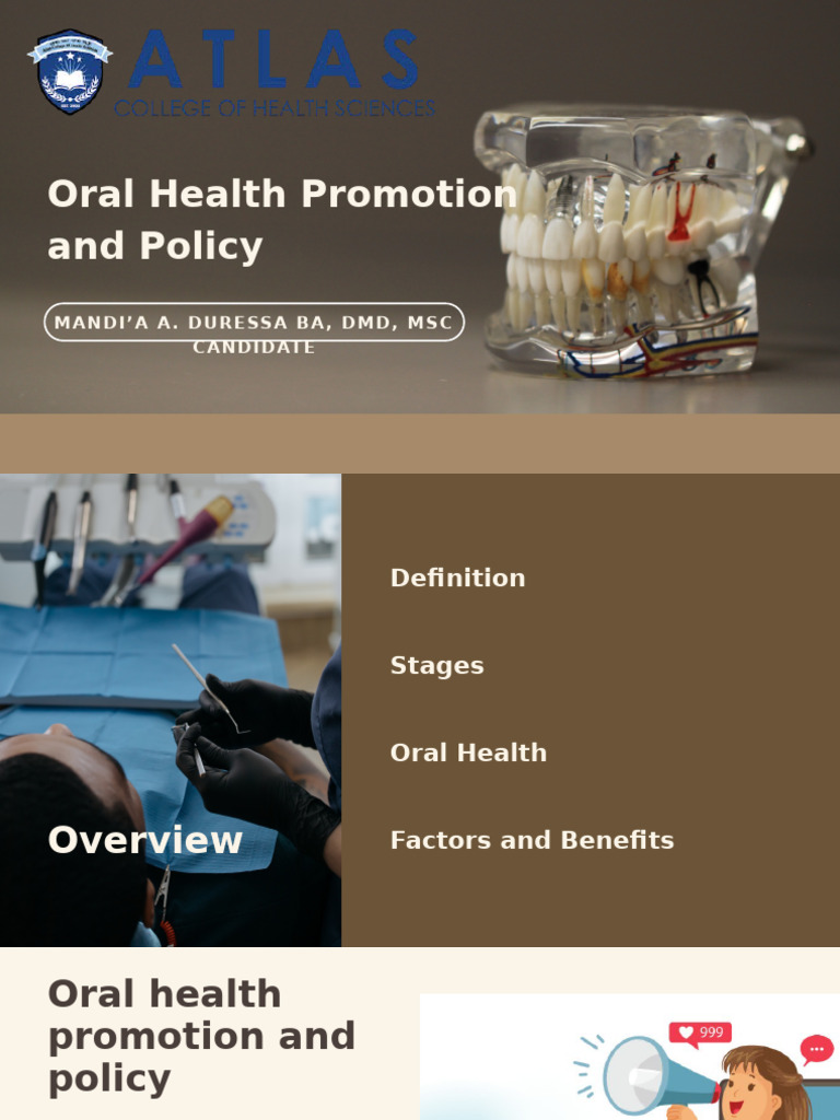 Oral Health Promotion Strategies | PDF | Oral Hygiene | Health Care