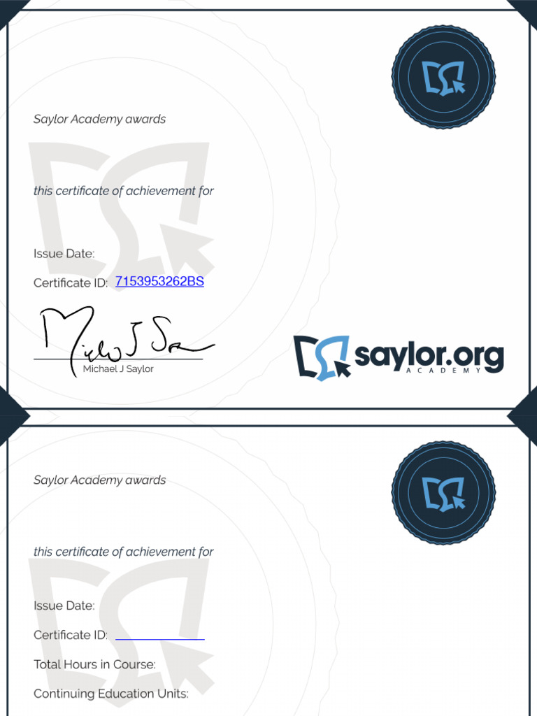 CS302 Software Engineering Certificate | PDF