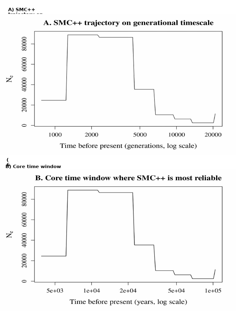 SMC++ Generational Timescale Analysis | PDF