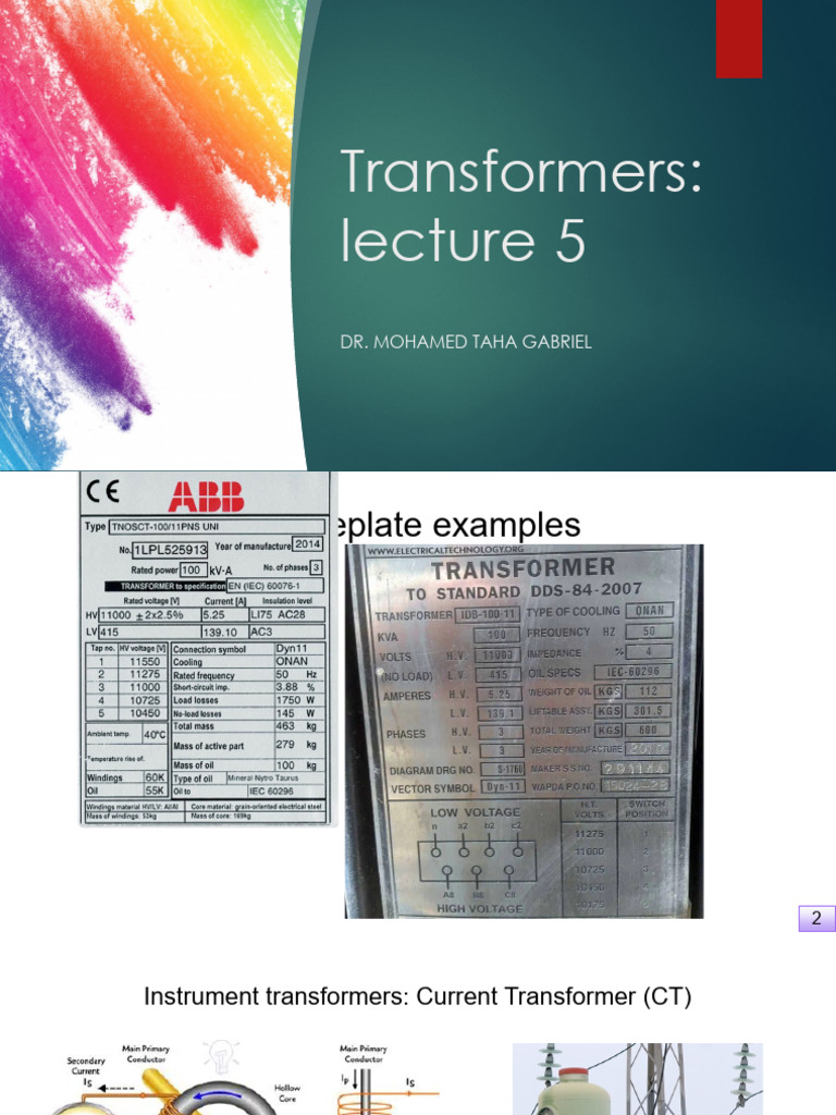 Current and Potential Transformers Explained | PDF