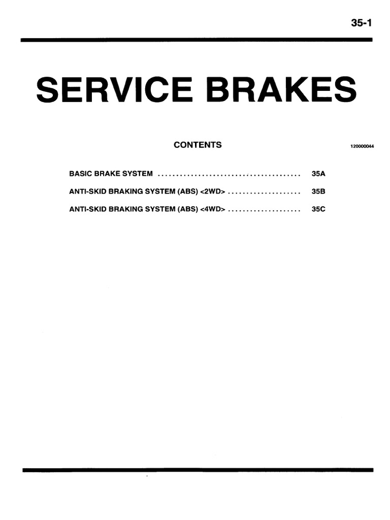 Brakes | PDF