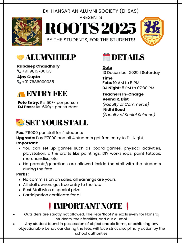 Roots '25 Student Poster | PDF