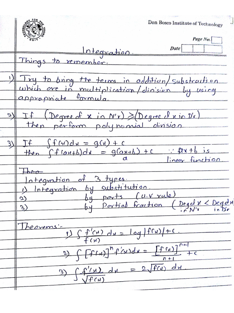 Integration | PDF
