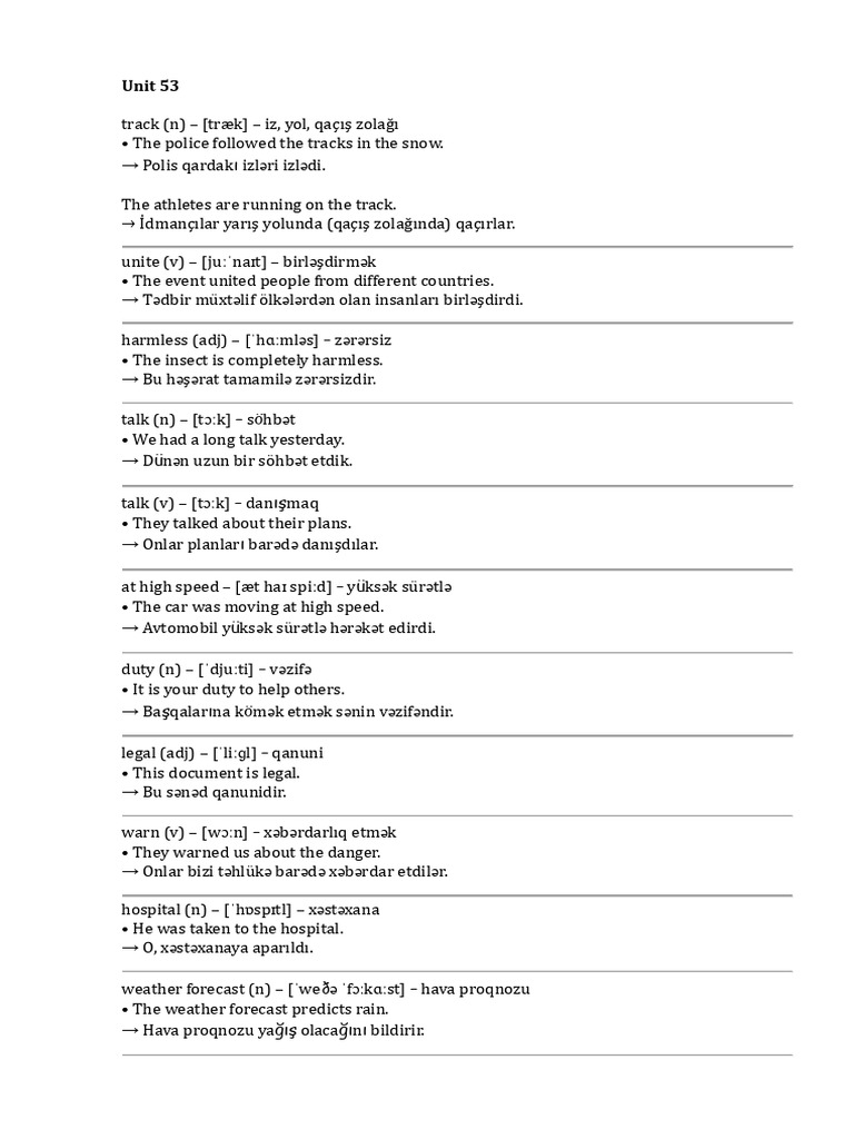Unit 53 | PDF
