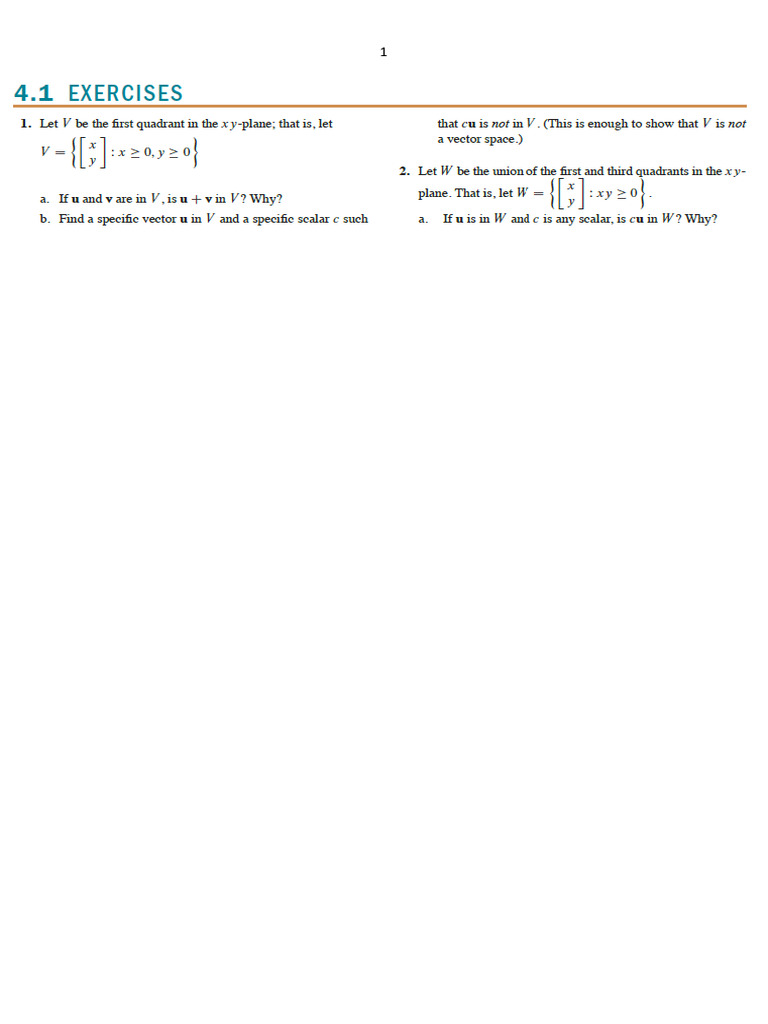CH 4 Exercises | PDF