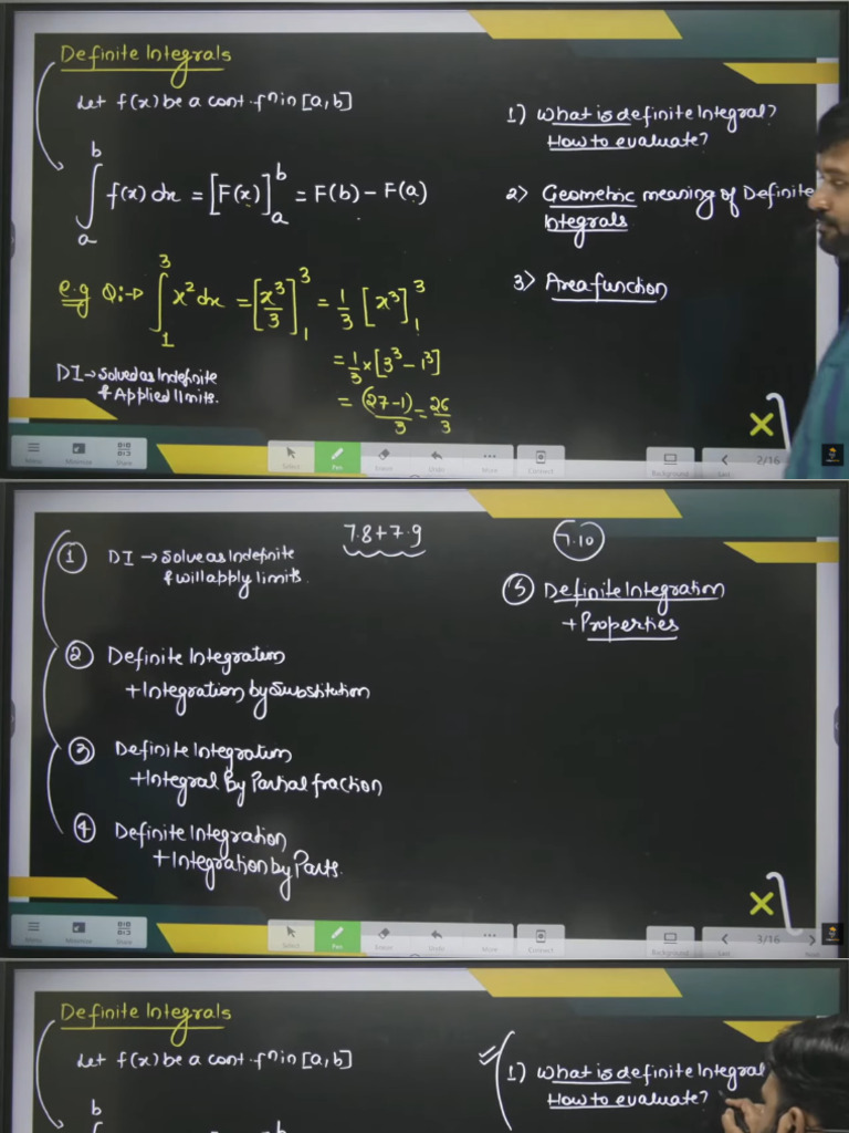 Integrals 7.8-7.9 | PDF