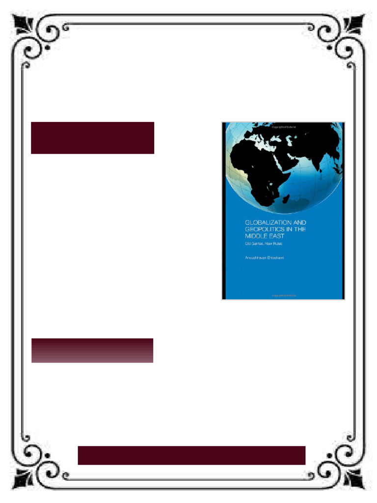 Durham Modern Middle East and Islamic World Series Globalization and ...