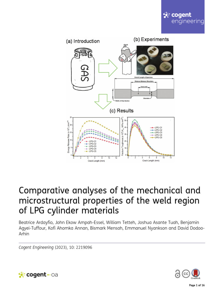 Comparative Analyses of the Mechanical and Microst | PDF | Fracture ...