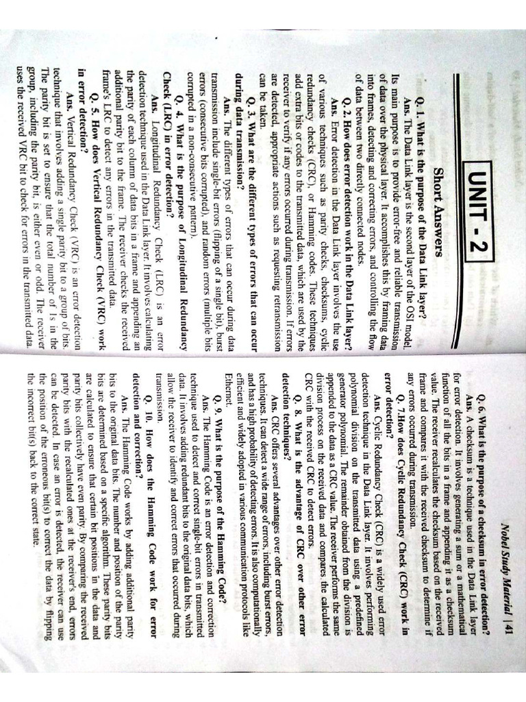 Unit 2 | PDF