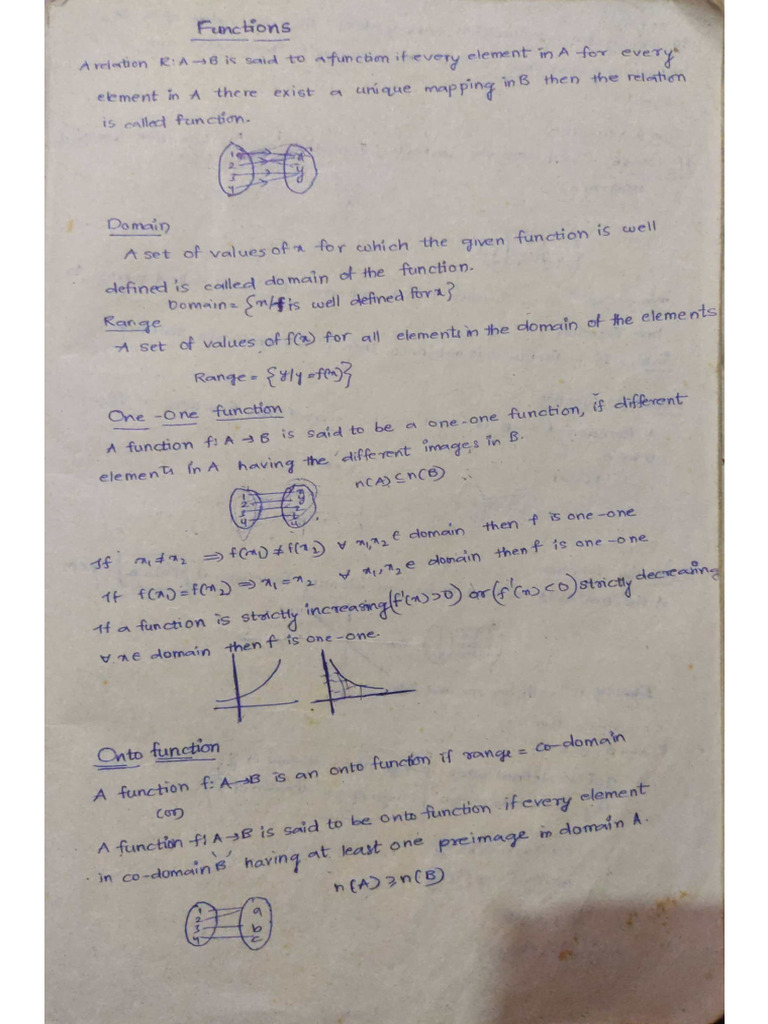 Maths Formula Notes | PDF