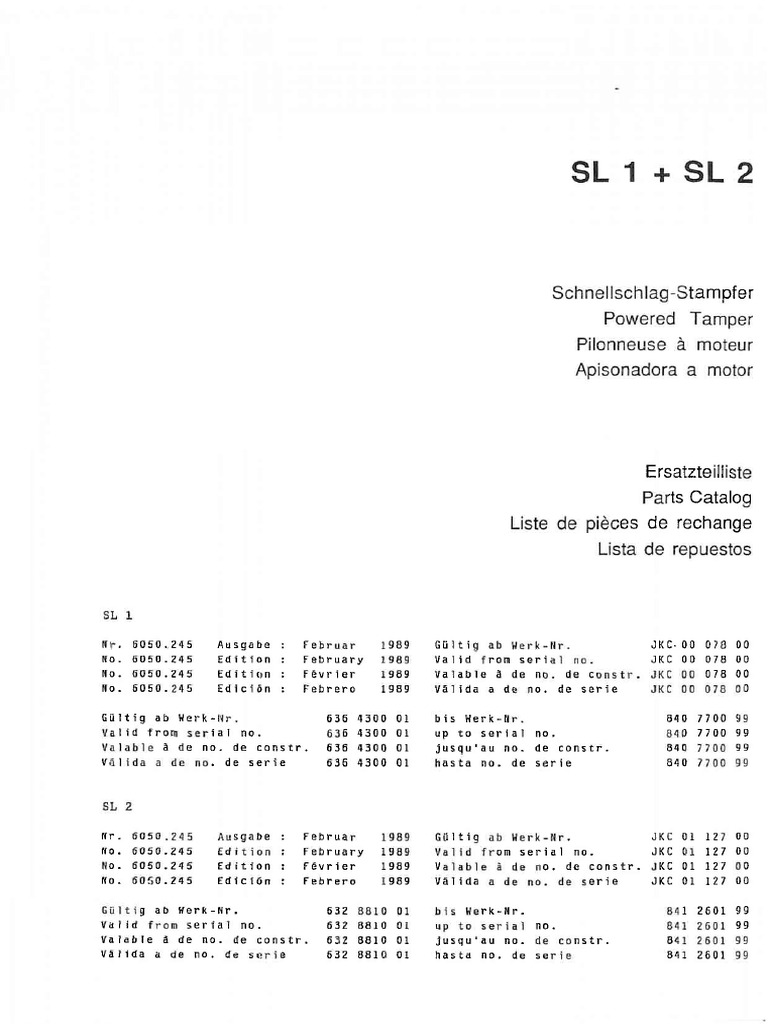 Et SL1 SL2 | PDF