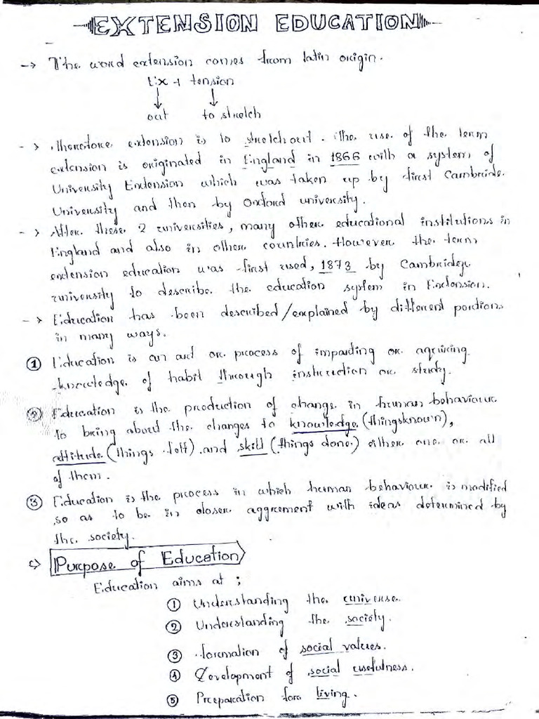 (Scanned) EXT Notes 2 | PDF