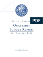 Quarterly Budget Report: City of Chicago