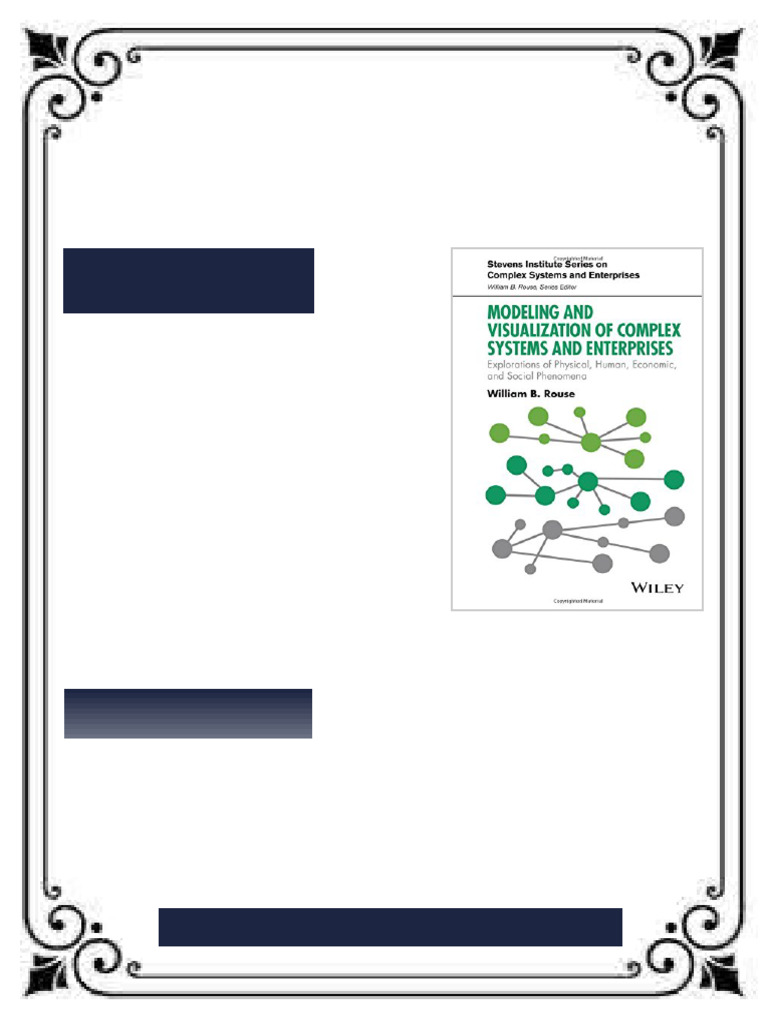 Modeling and Visualization of Complex Systems and Enterprises ...