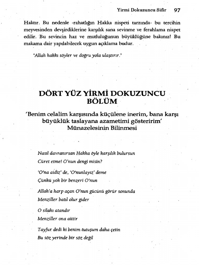 Fütûhât I Mekkiyye Cilt 15 Sayfalar 93 112 Sayfalar 1 16 | PDF