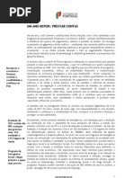 Doc. Governo Um Ano Depois Prestar Contas