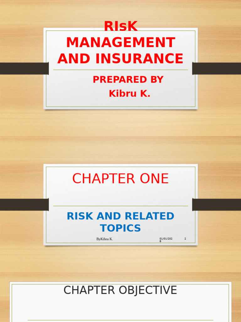 Understanding Risk Management Concepts | PDF | Insurance | Risk