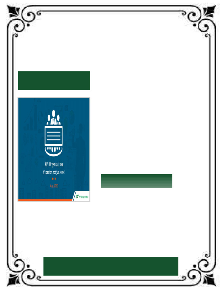Power of KPIs in Government and Businesses 2nd Edition Kpi Organization ...